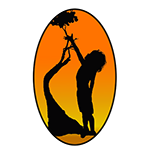 Sandstone entertainment logo of a boy reaching up to touch a tree